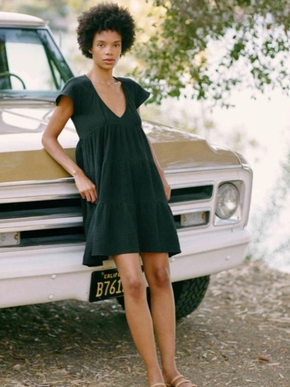 Christy Dawn ⚡️Clover Black Dress. Price is firm no offers - Picture 4 of 7